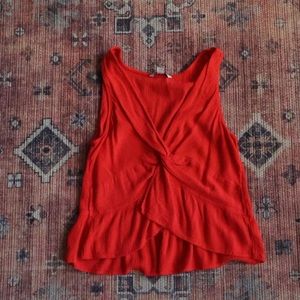 American Eagle Pleplum Top